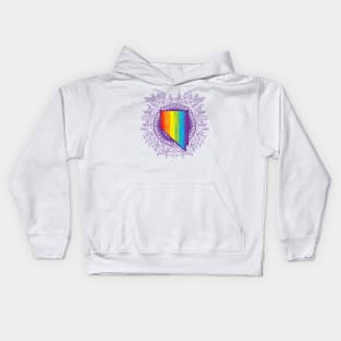 Nevada Mandala Pride Kids Hoodie